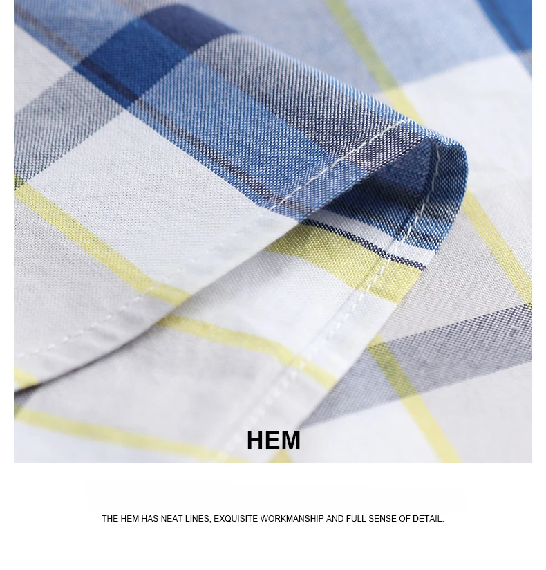 Fashion Korean Trends Casual Long-Sleeve Shirts for Men Slim Fit Plain Shirt 100% Cotton Plaid Striped Tops Soft Designer Clothe