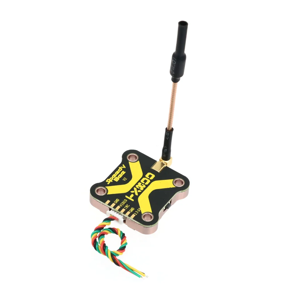 SpeedyBee TX800 VTX 5.8G 48CH PitMode 25mW/200mW/400mW/800mW Output Long Range Transmitter Tramp Support For RC FPV Racing Drone