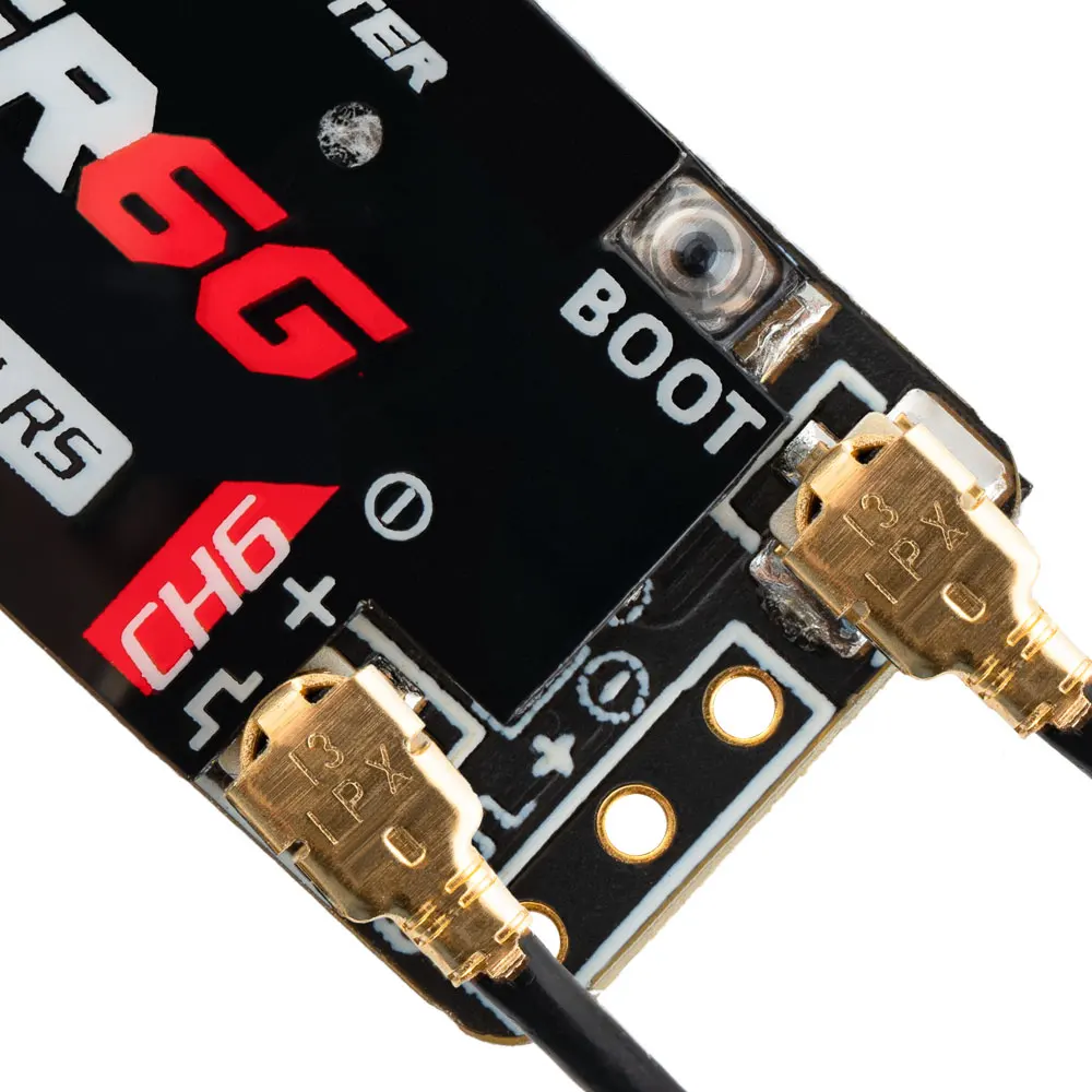 RadioMaster ER6G Slim ExpressLRS CRSF PWM Dual Antenna RC Receiver
