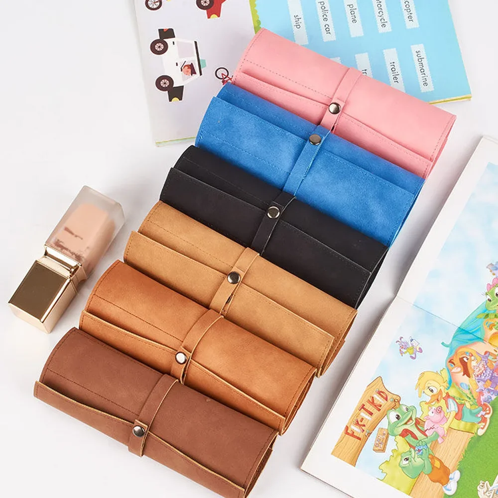 2026 Watch Band Roll Organizer with 5 Slots,Storage Box,Easy Carry On Watchlover Storage,Full Grain Leather,Handmade Travel Case