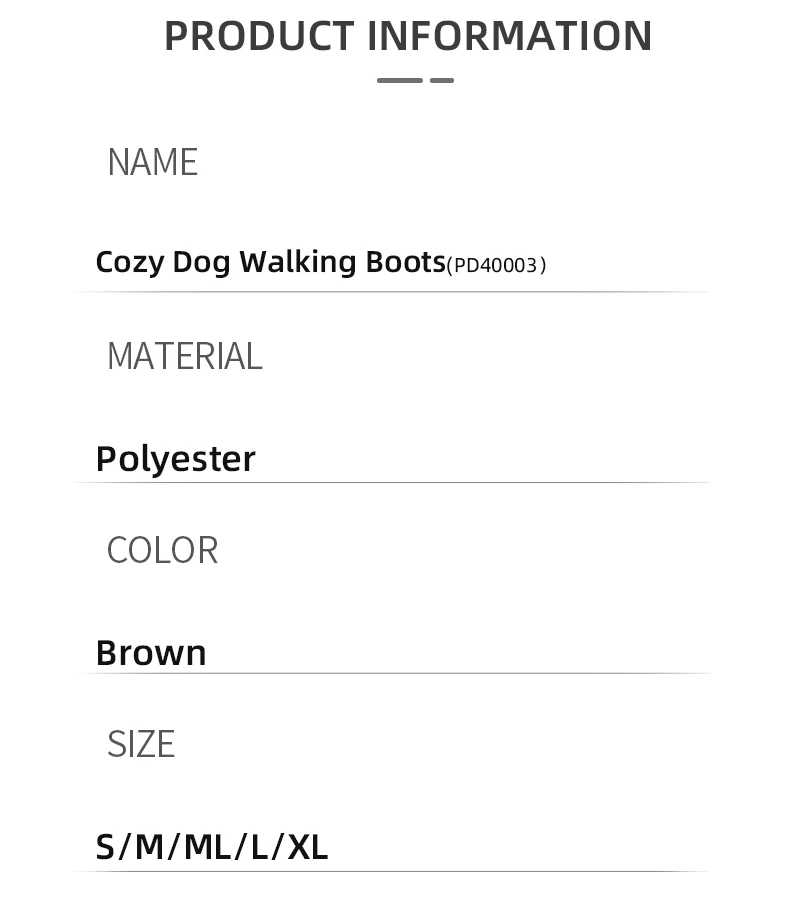Anti-Dirty Dog Shoes Warm Back Strap Anti-Detachment Non-Slip Outdoor Activities Waterproof Rain Snow Pet Boots Pet Supplies