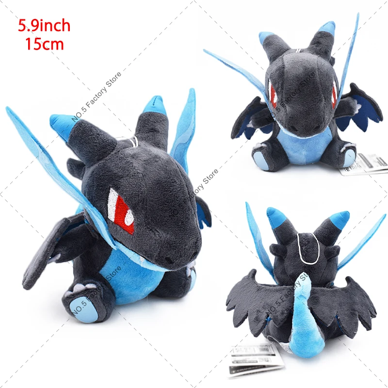 18 Styles Shiny Charizard Plush Toys Pokemon Mega Evolution X & Y Charizard Soft Stuffed Animals Toy Doll Gift for Halloween