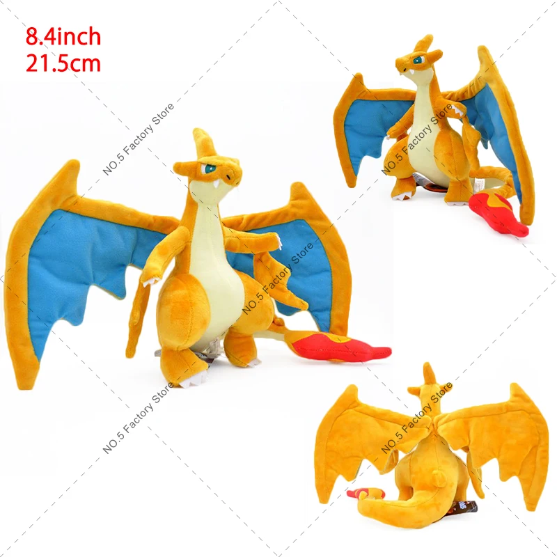 18 Styles Shiny Charizard Plush Toys Pokemon Mega Evolution X & Y Charizard Soft Stuffed Animals Toy Doll Gift for Halloween