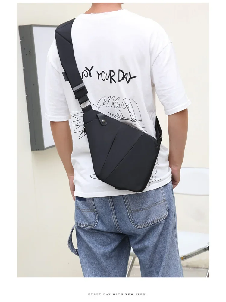 Brand Men Travel Business Fino Bag Burglarproof Shoulder Bag Holster Anti Theft Security Strap Digital Storage Chest Bags рюкзак