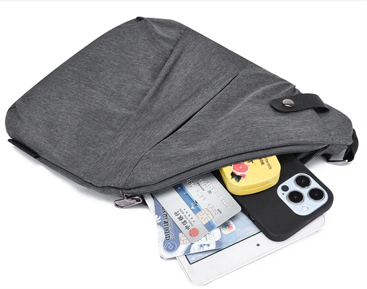 Brand Men Travel Business Fino Bag Burglarproof Shoulder Bag Holster Anti Theft Security Strap Digital Storage Chest Bags рюкзак