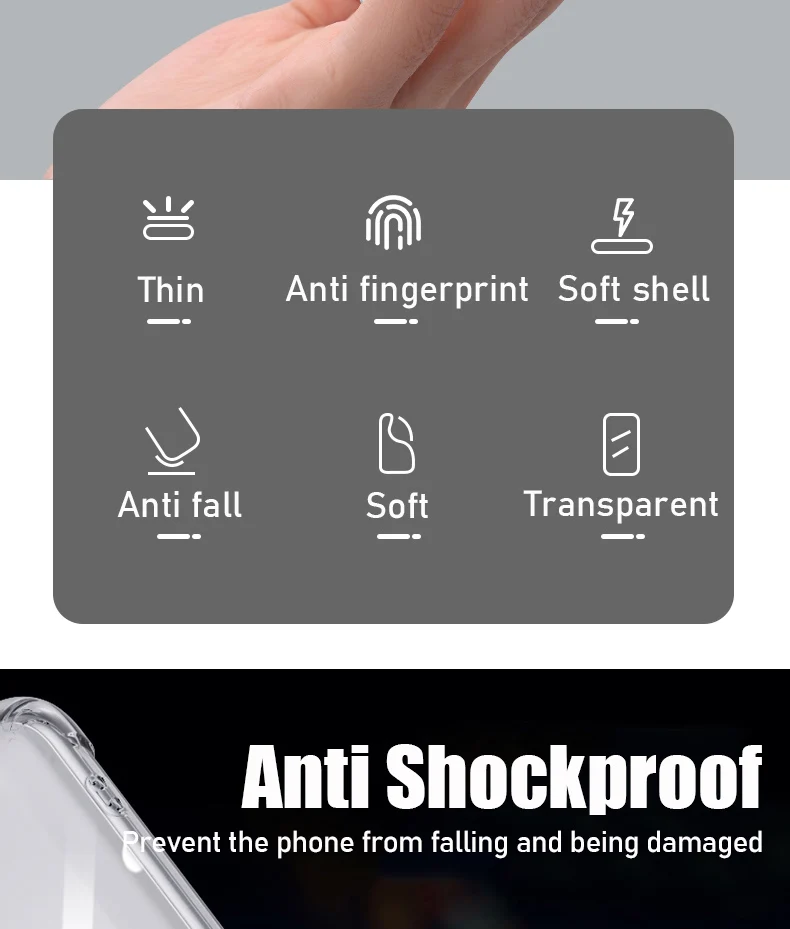 Clear Phone Case For Samsung Galaxy S22 S23 S24 Plus S25 Ultra S21 Fe Silicone Soft Case For Samsung A16 A26 A36 A56 A55 A35 A15