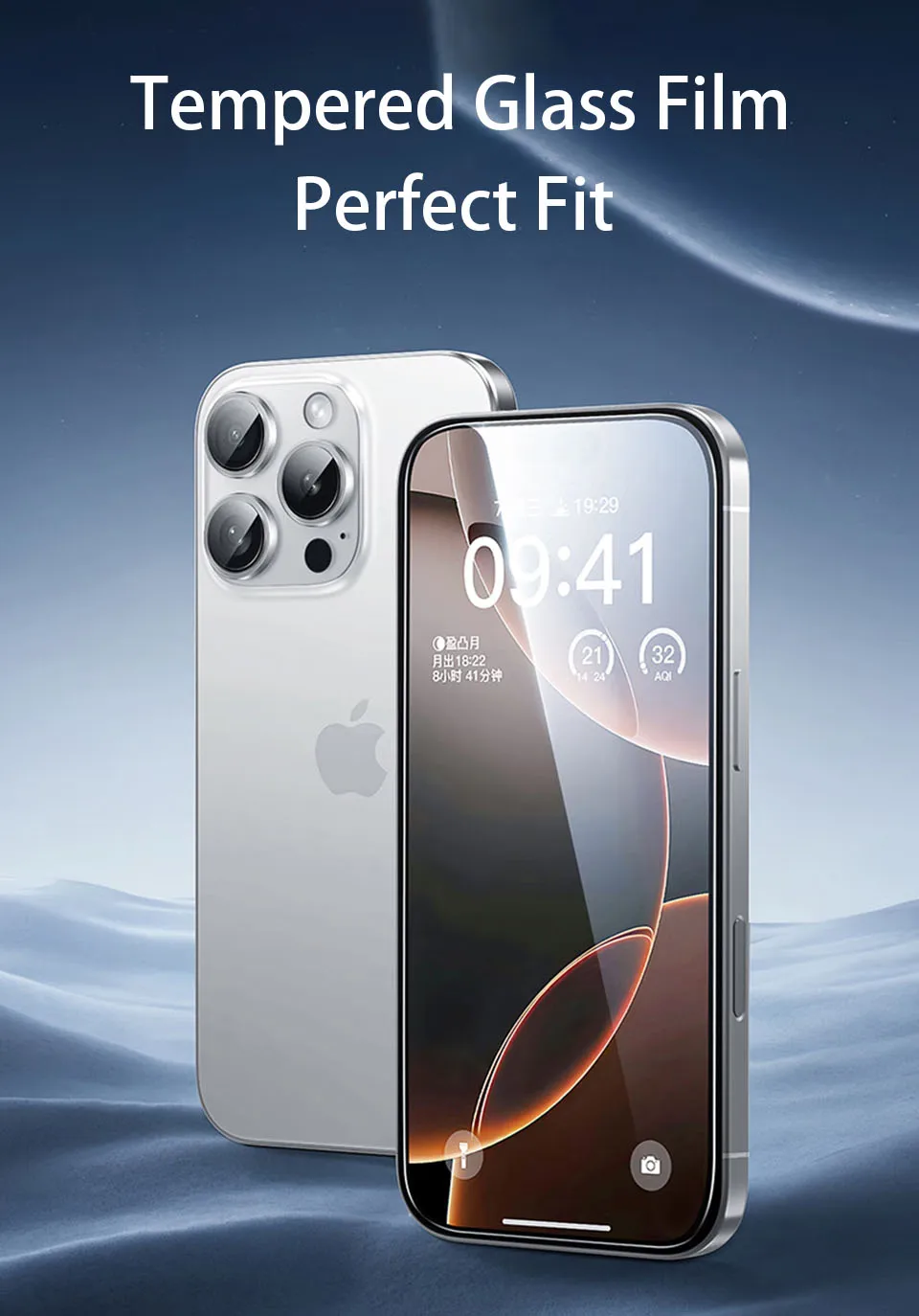 4Pcs Full Cover Tempered Glass For iPhone 17 16 15 14 13 12 11 Pro Max Mini Screen Protector For iPhone 7 8 Plus X XS XR Glass