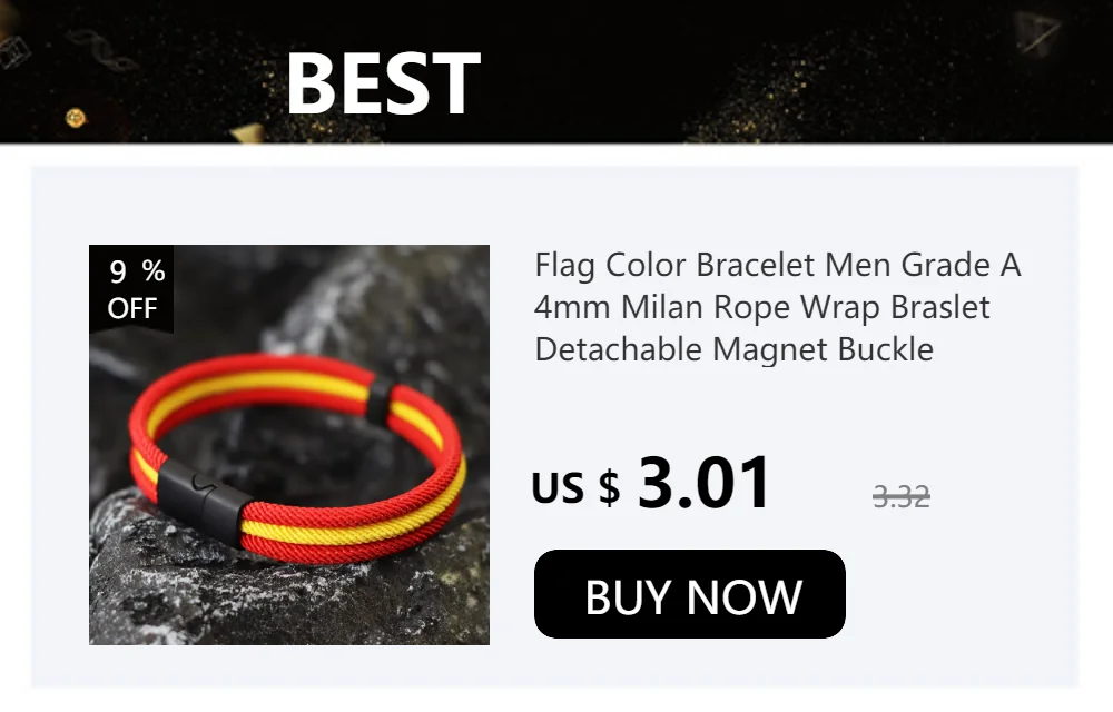 Noter New Fashion Mens Paracord Bracelet Stainless Steel Magent Buckle Wrap Braslet Gifts For Boyfriend Fabric Nautical Braclet