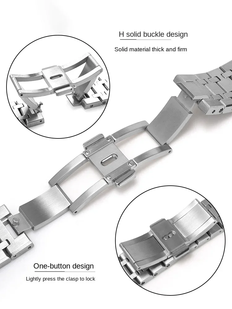 GM-2100 GBM2100 Stainless Steel Case Bezel metal Strap For Casio G-SHOCK GM2100 GBM-2100 Mod Kit Replacement Mod Refit Kit
