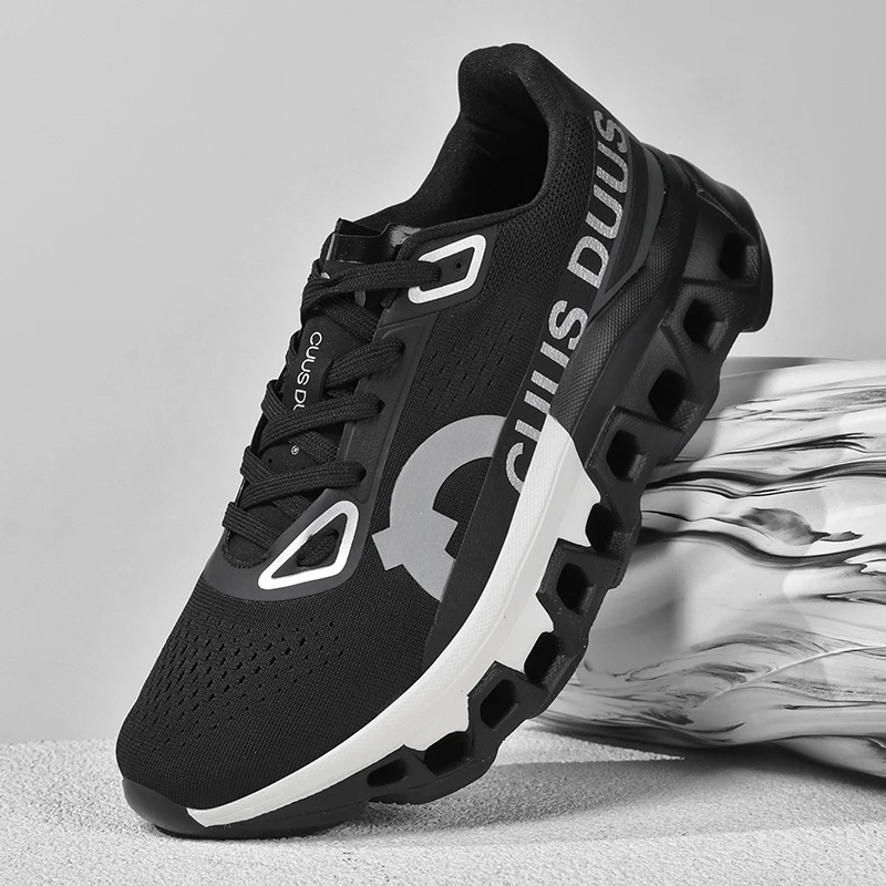 Hot Men's Cushioning Running Shoes Lightweight Athletic Casual Sneakers Male Non-Slip Sports Shoes Outdoor Travel Walking Shoes