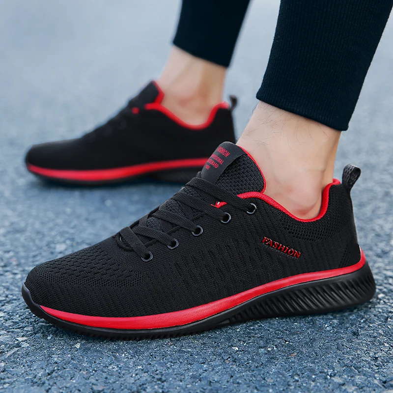 MAEDEF Running Shoes Men Breathable Sneakers 2025 Lightweight Walking Shoes Anti Slip Comfortable Mens Athletic Shoes Summer