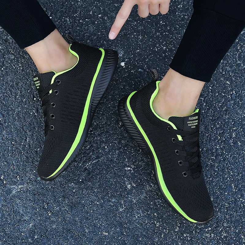 MAEDEF Running Shoes Men Breathable Sneakers 2025 Lightweight Walking Shoes Anti Slip Comfortable Mens Athletic Shoes Summer