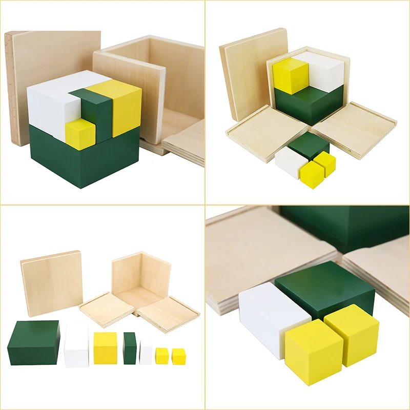 Montessori Math Teaching Aids Binomial Kids Wooden Toys Sensory Play Math Learning Toys For Kids 2 To 4 Years Old Educational