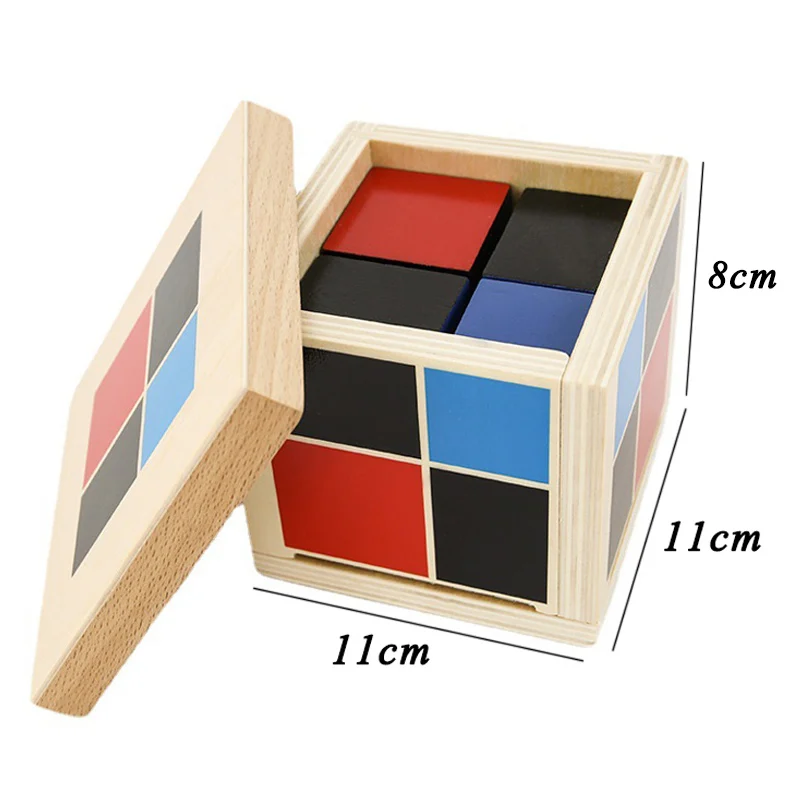 Montessori Math Teaching Aids Binomial Kids Wooden Toys Sensory Play Math Learning Toys For Kids 2 To 4 Years Old Educational