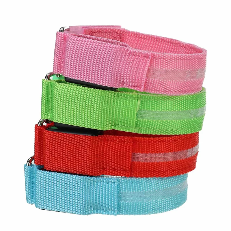 4 Pcs Led Lighting Horse Leg Safety Belt Horse Leg Straps Night Riding Equipment Outdoor Sports Equestrian Supplies