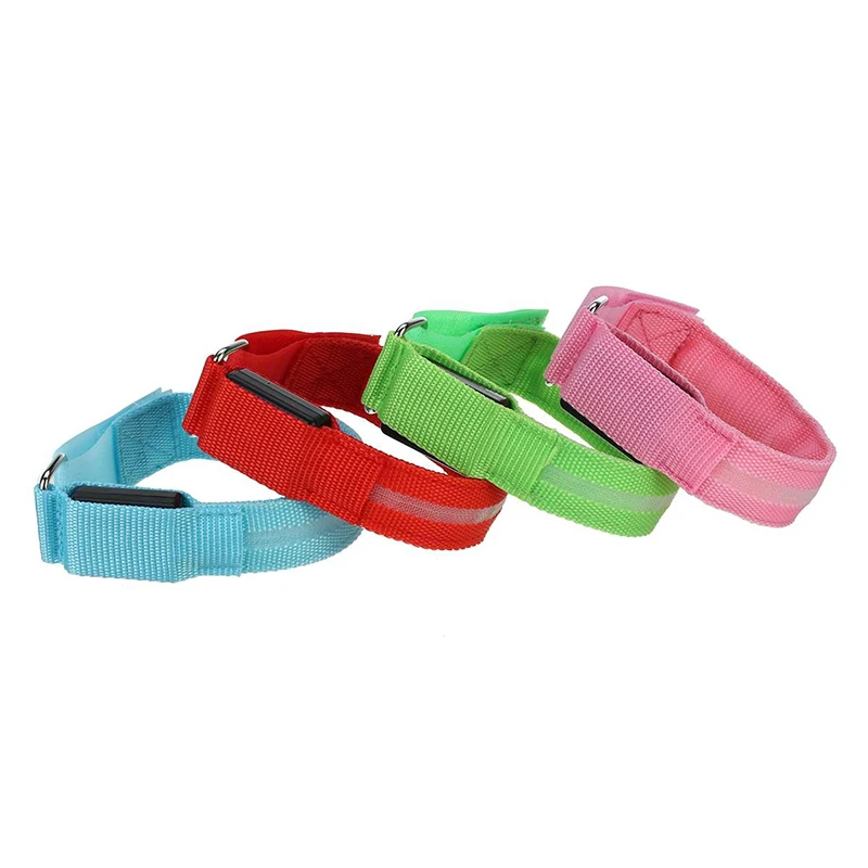 4 Pcs Led Lighting Horse Leg Safety Belt Horse Leg Straps Night Riding Equipment Outdoor Sports Equestrian Supplies