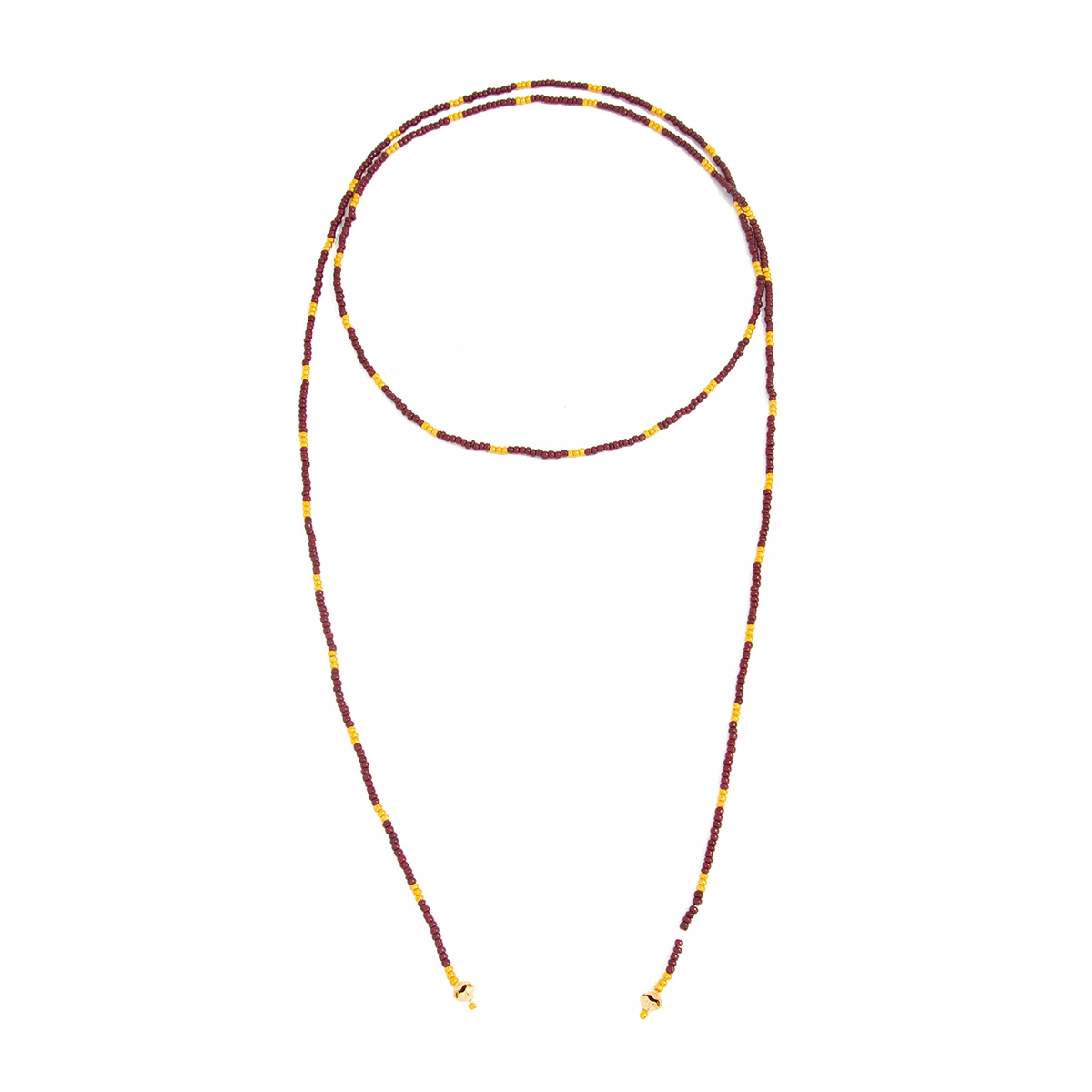 SHIXIN Vintage Seed Beads Chain Long Choker Necklace Women Stackable Adjustable Sweater Chain 2026 Fashion Jewelry Accessories
