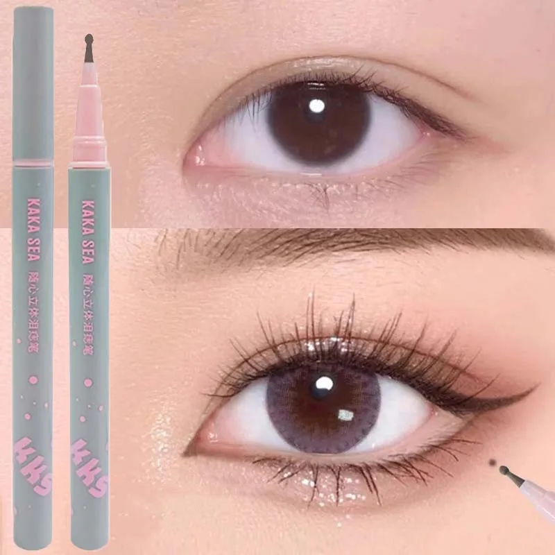 Realistic Natural Freckle Pen Fast Drying Waterproof Lifelike Round Head Freckle Spot Stamp Lasting Non-fading Dot Mole Make Up