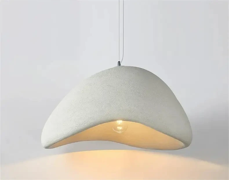 Nordic Wabi Sabi Style Led E27 Chandelier Lustre Dining Room Bedroom Hanghing Home Decor Bar Loft Pendant Fixtures Kitchen Lamp