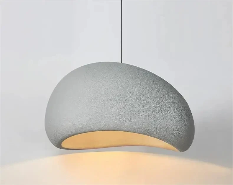 Nordic Wabi Sabi Style Led E27 Chandelier Lustre Dining Room Bedroom Hanghing Home Decor Bar Loft Pendant Fixtures Kitchen Lamp