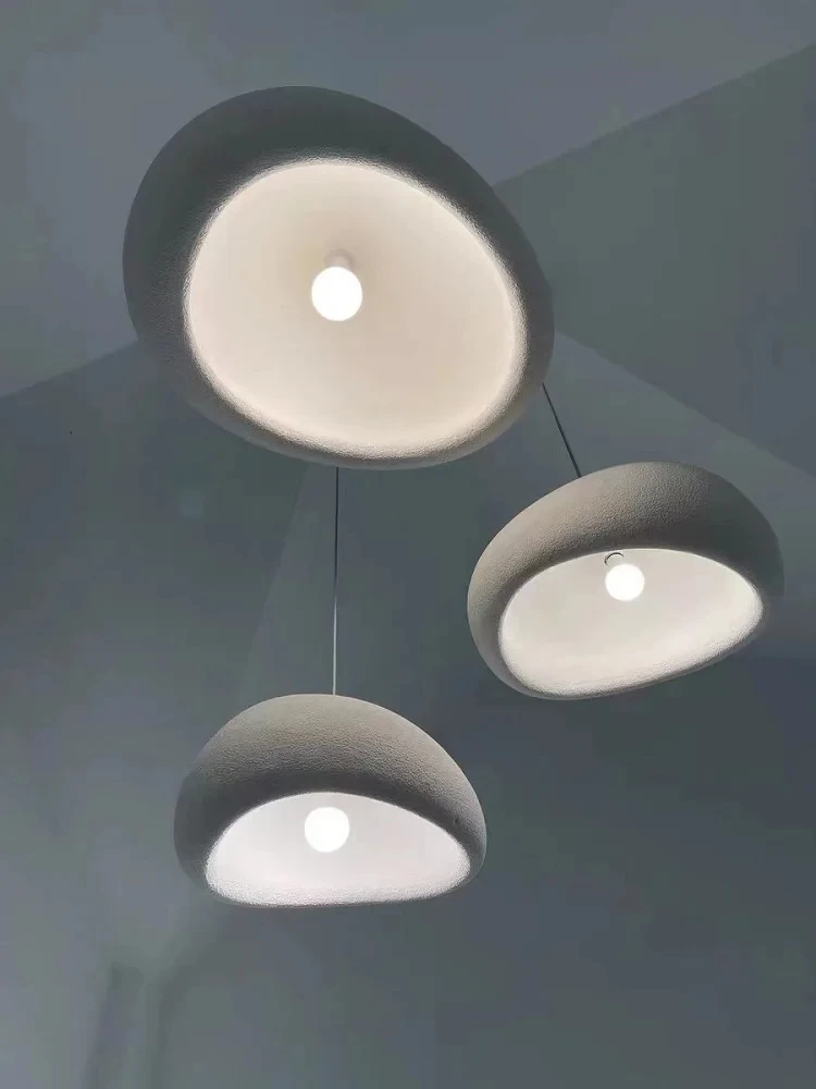 Nordic Wabi Sabi Style Led E27 Chandelier Lustre Dining Room Bedroom Hanghing Home Decor Bar Loft Pendant Fixtures Kitchen Lamp