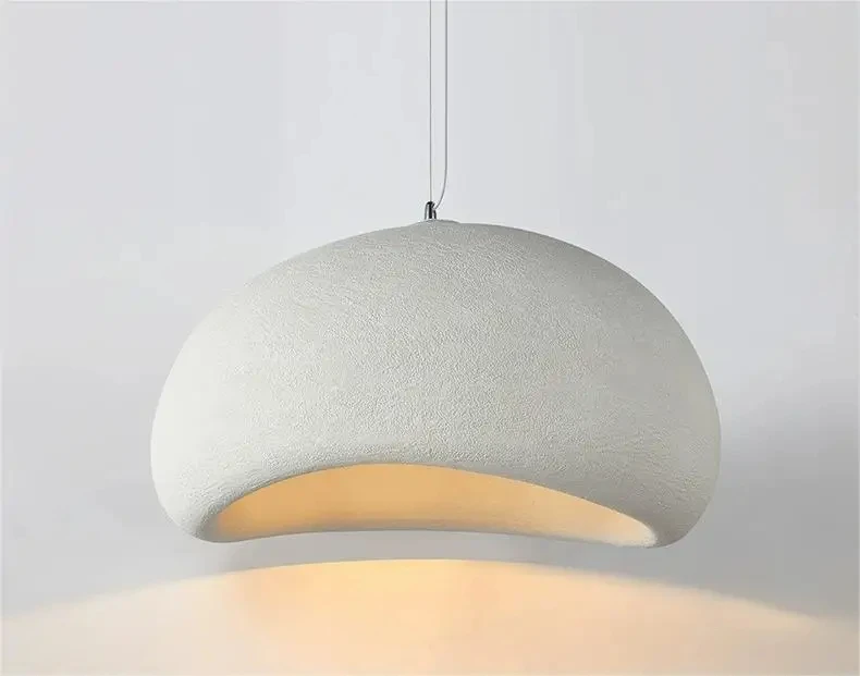 Nordic Wabi Sabi Style Led E27 Chandelier Lustre Dining Room Bedroom Hanghing Home Decor Bar Loft Pendant Fixtures Kitchen Lamp