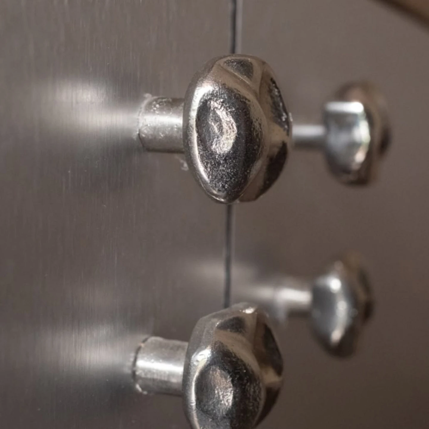 Santaya PVD Nickel Silver Brass Handles Kitchen Cabinet Pulls Bedroom Wardrobe Drawer Knobs Furniture Handle