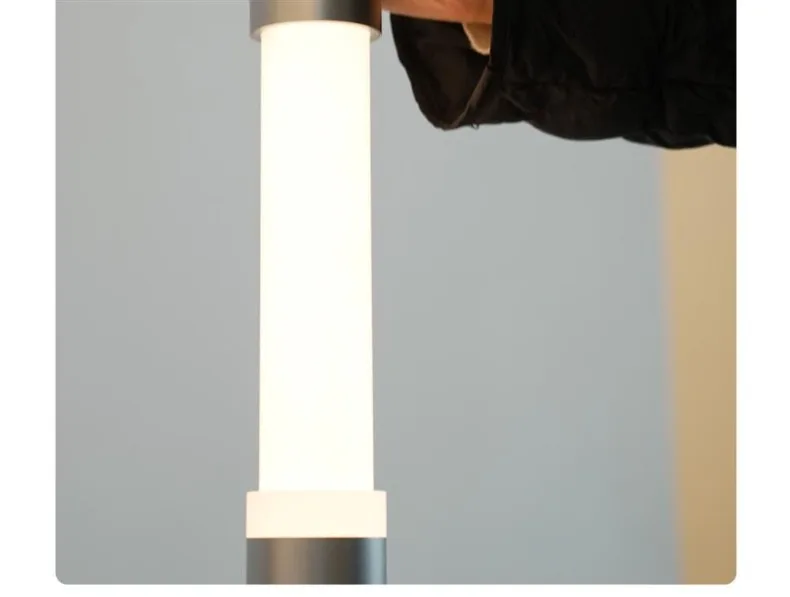Adjustable Led Floor Lamp Chrome Black For Living Room Bedroom Sofa Side Corner Entryway Exhibition Hall Designer Standing Light