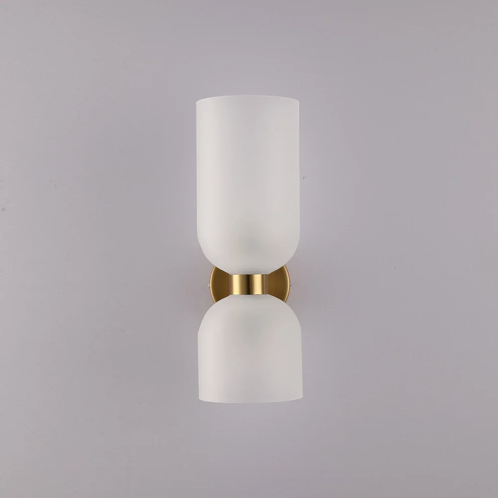 Nordic Luxury Creative Wall Lamp Glass Lampshade Modern Minimalism Corridor Staircase Art Lighting Bedroom Bedside Wall Lamp
