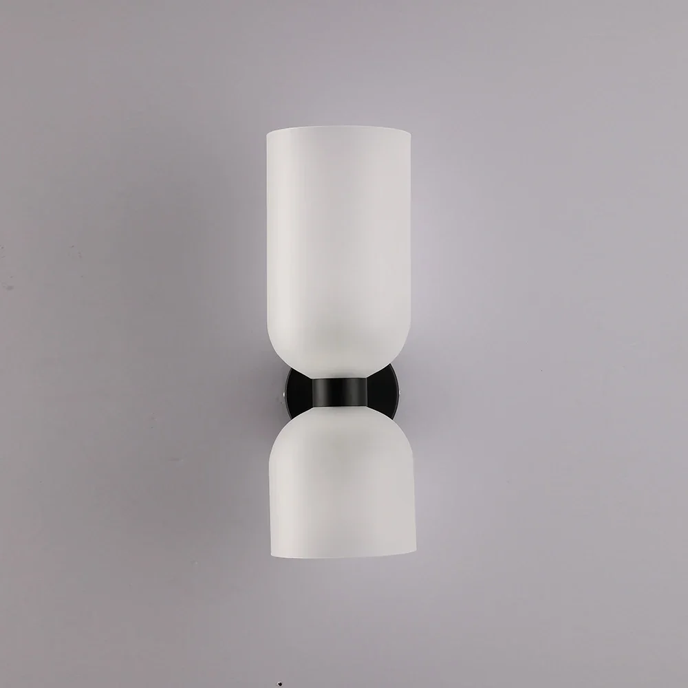 Nordic Luxury Creative Wall Lamp Glass Lampshade Modern Minimalism Corridor Staircase Art Lighting Bedroom Bedside Wall Lamp