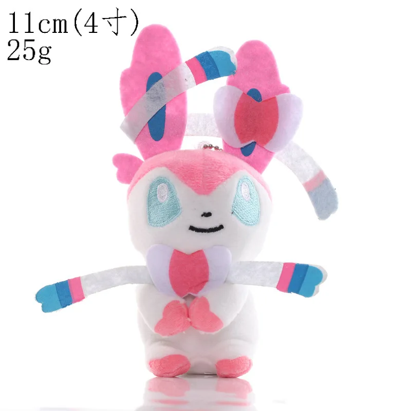 20PC/LOT Pokemon Plush Doll Pendant Stuffed Bulbasaur Squirtle charmander Snorlax Plush Gift Toy