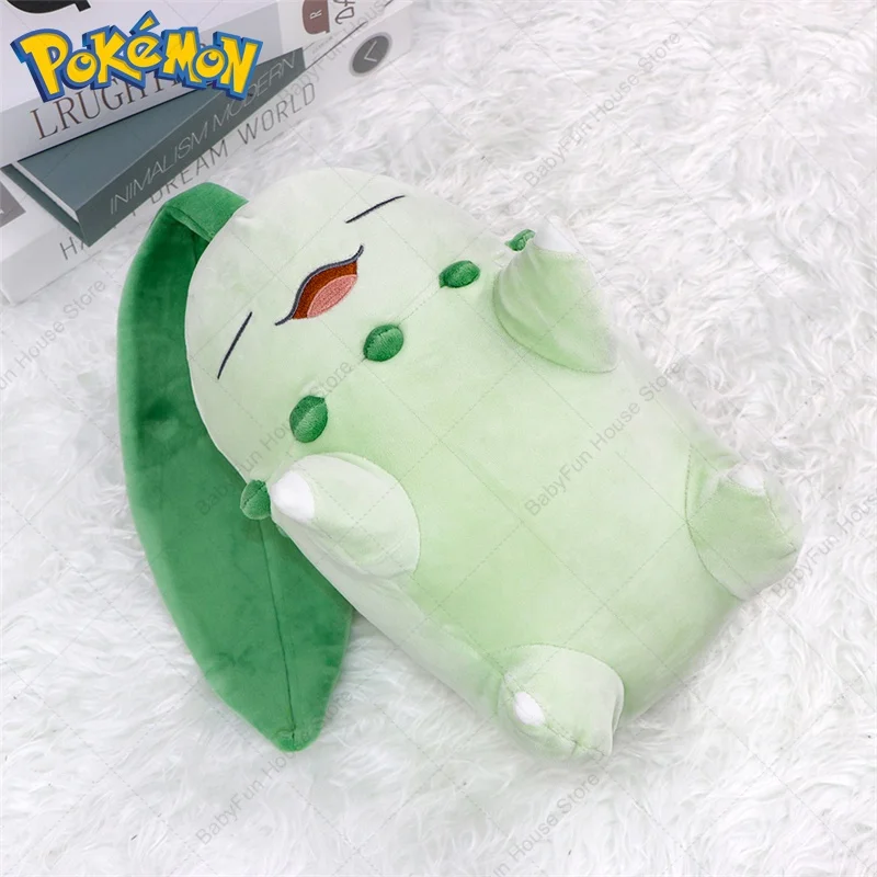 Pokemon Sleeping Gengar Eevee Charizard Sylveon Plush Toys Kawaii Sprigatito Oshawott Fuecoco Pamo Cubone Peluche Dolls Gift Kid