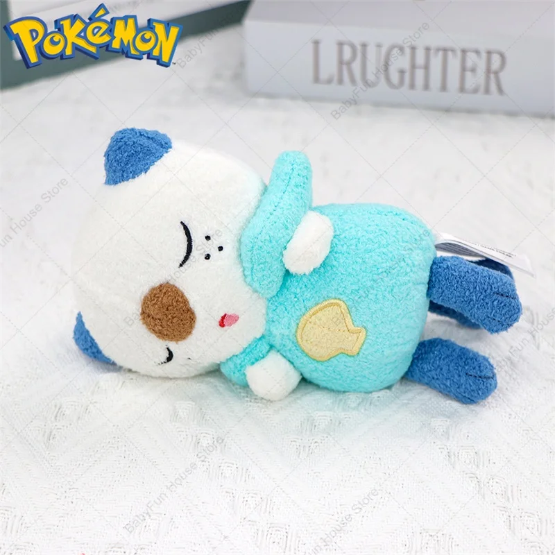 Pokemon Sleeping Gengar Eevee Charizard Sylveon Plush Toys Kawaii Sprigatito Oshawott Fuecoco Pamo Cubone Peluche Dolls Gift Kid
