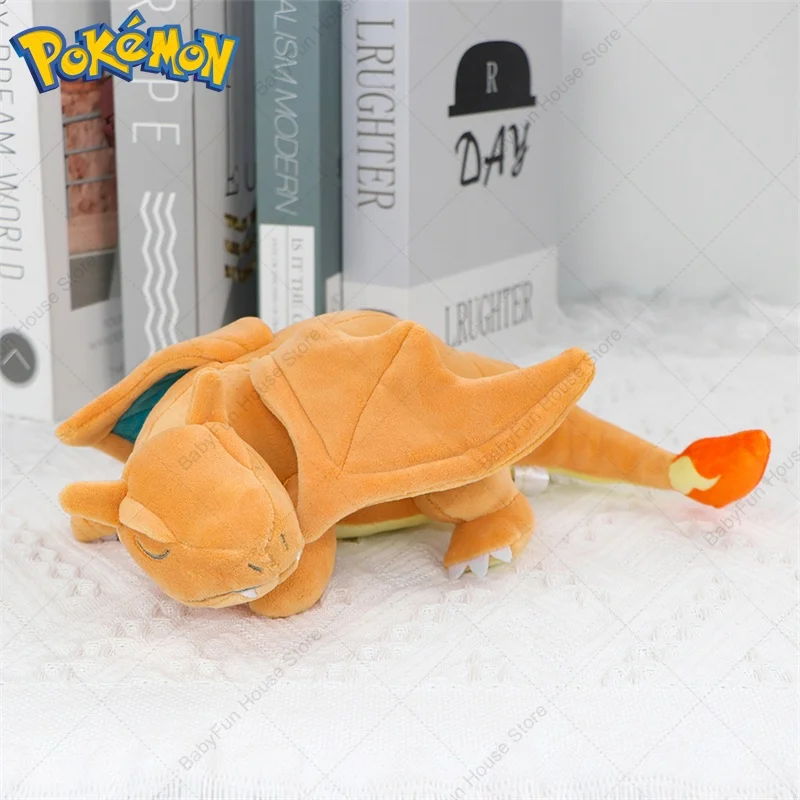 Pokemon Sleeping Gengar Eevee Charizard Sylveon Plush Toys Kawaii Sprigatito Oshawott Fuecoco Pamo Cubone Peluche Dolls Gift Kid