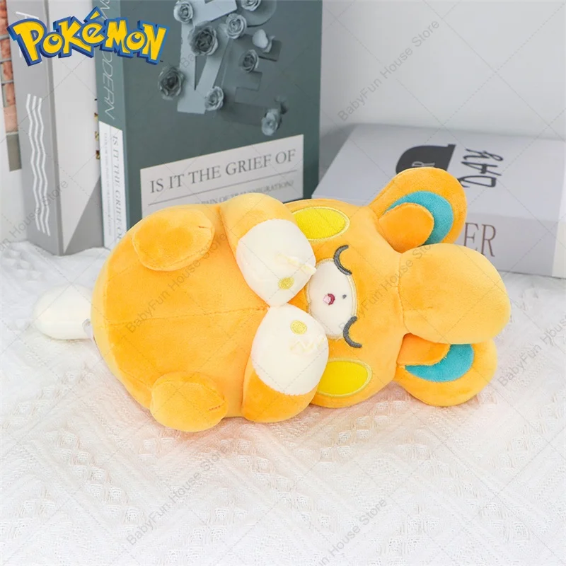 Pokemon Sleeping Gengar Eevee Charizard Sylveon Plush Toys Kawaii Sprigatito Oshawott Fuecoco Pamo Cubone Peluche Dolls Gift Kid