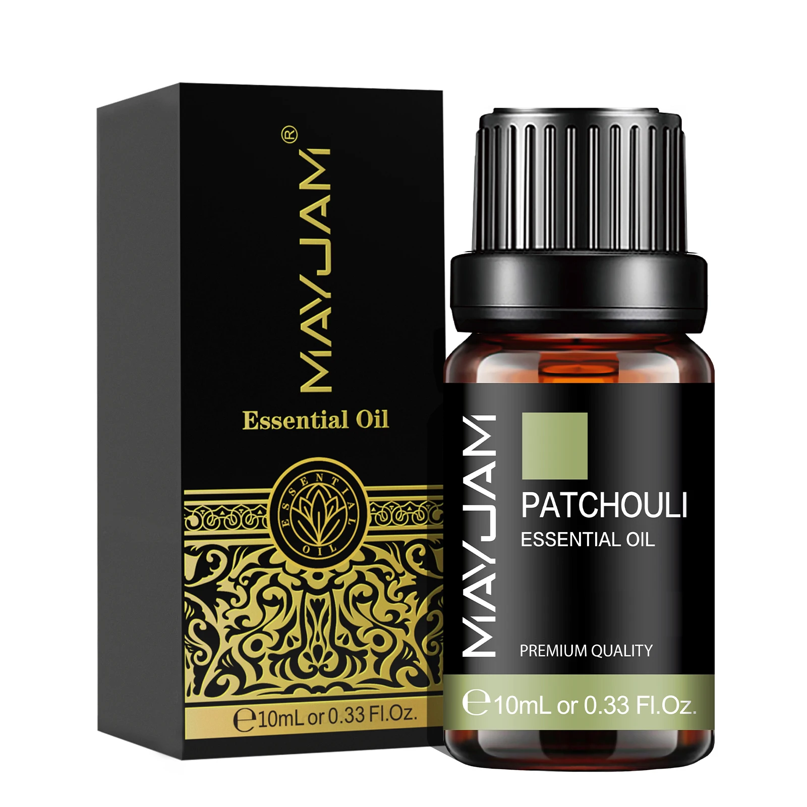 MAYJAM 1PCS Patchouli Plant Natural Essential Oils for Humidifier Diffusers Burner Making Candle