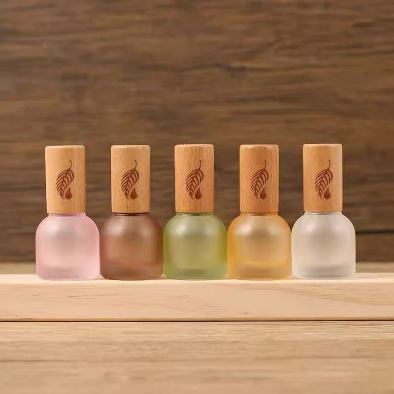 1pcs 10ml Glass Roller Bottle Perfume Roll On Bottle Mini Essential Oil Containers Sample Empty Bottle Travel Refill Vials