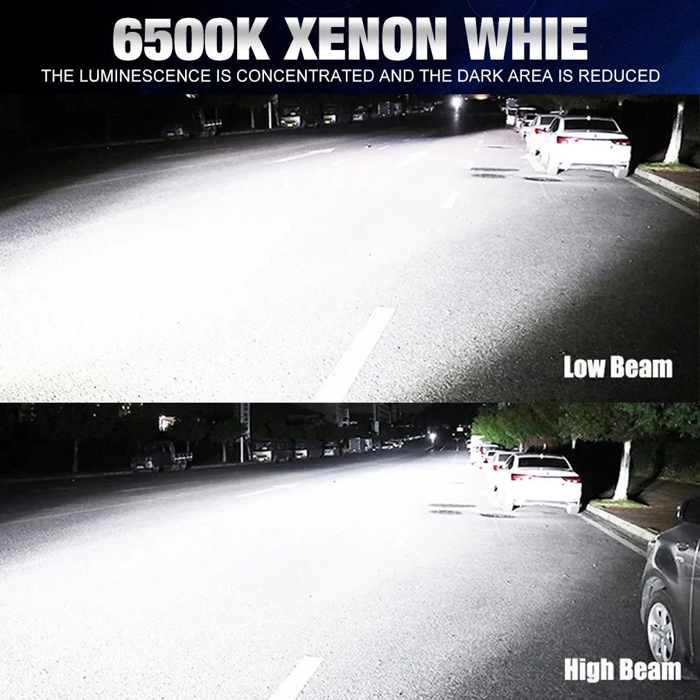 XSTORM H7 LED Headlight Bulb Canbus 100W 20000LM 6500K Headlamp for Car White 12V Auto Diode Lamp H7 LED Light Auto Head Lamp