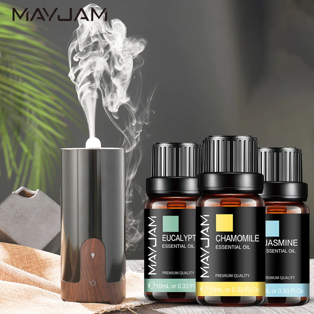 Mayjam Vanilla Essential Oil for Home Hotel Diffuser Air Freshener Jasmine Eucalyptus Sandalwood Vetiver Pine Neddles Aroma Oil