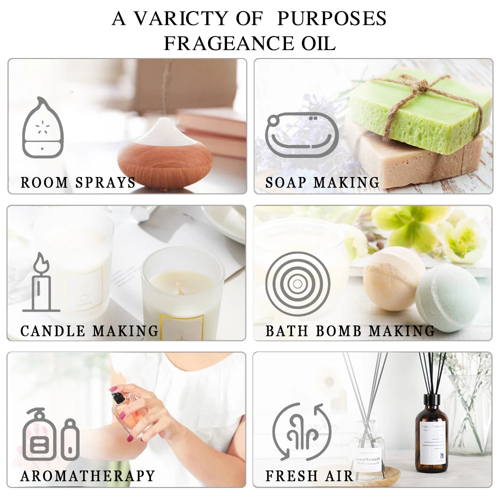 Mayjam Vanilla Essential Oil for Home Hotel Diffuser Air Freshener Jasmine Eucalyptus Sandalwood Vetiver Pine Neddles Aroma Oil