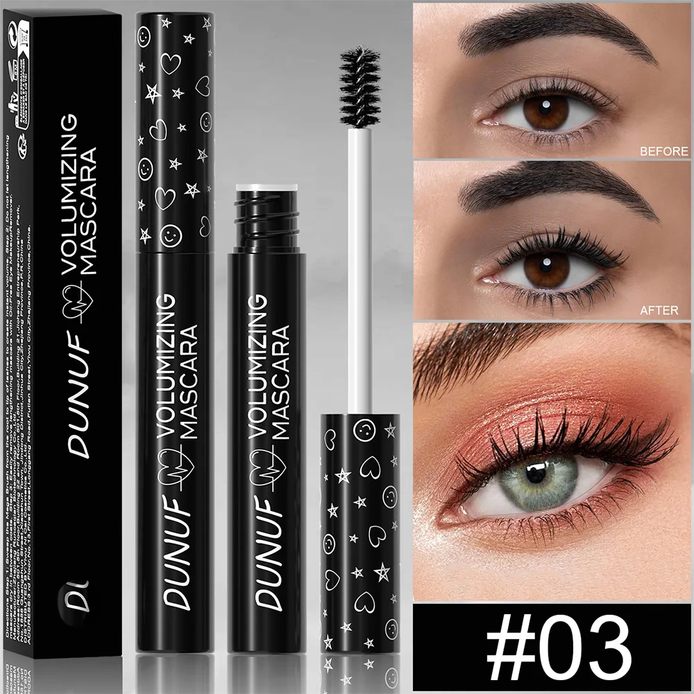 Colorful Curling Mascara Waterproof Fast Drying Eyelashes Extension Multicolor Lashes Makeup Lasting Waterproof White Mascara