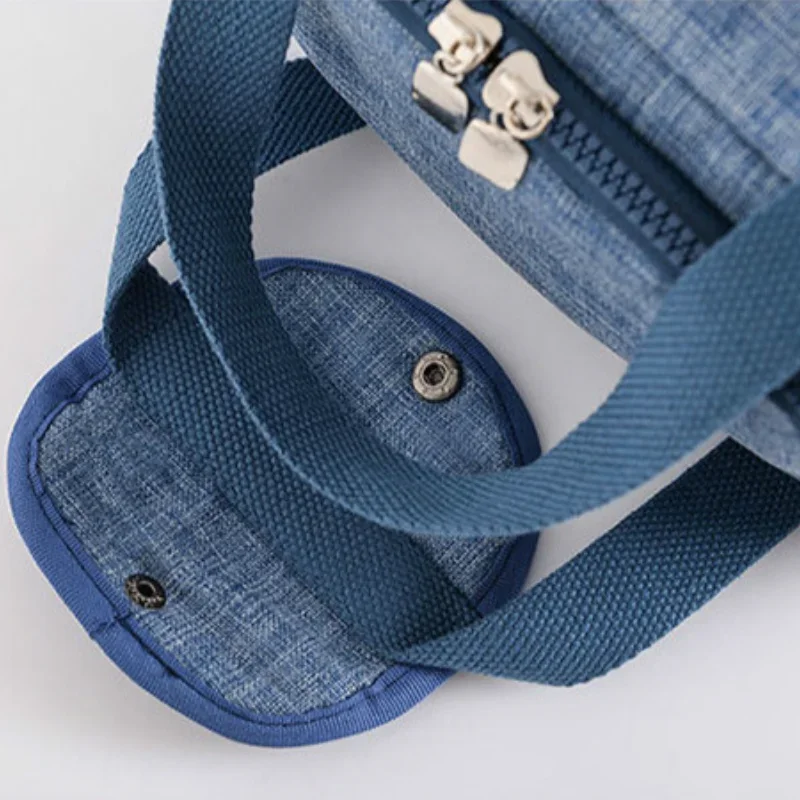 Insulated Lunch Bag Women Kids Cooler Bag Thermal Bag Portable Ice Pack Tote Canvas Food Container Food Picnic Bags