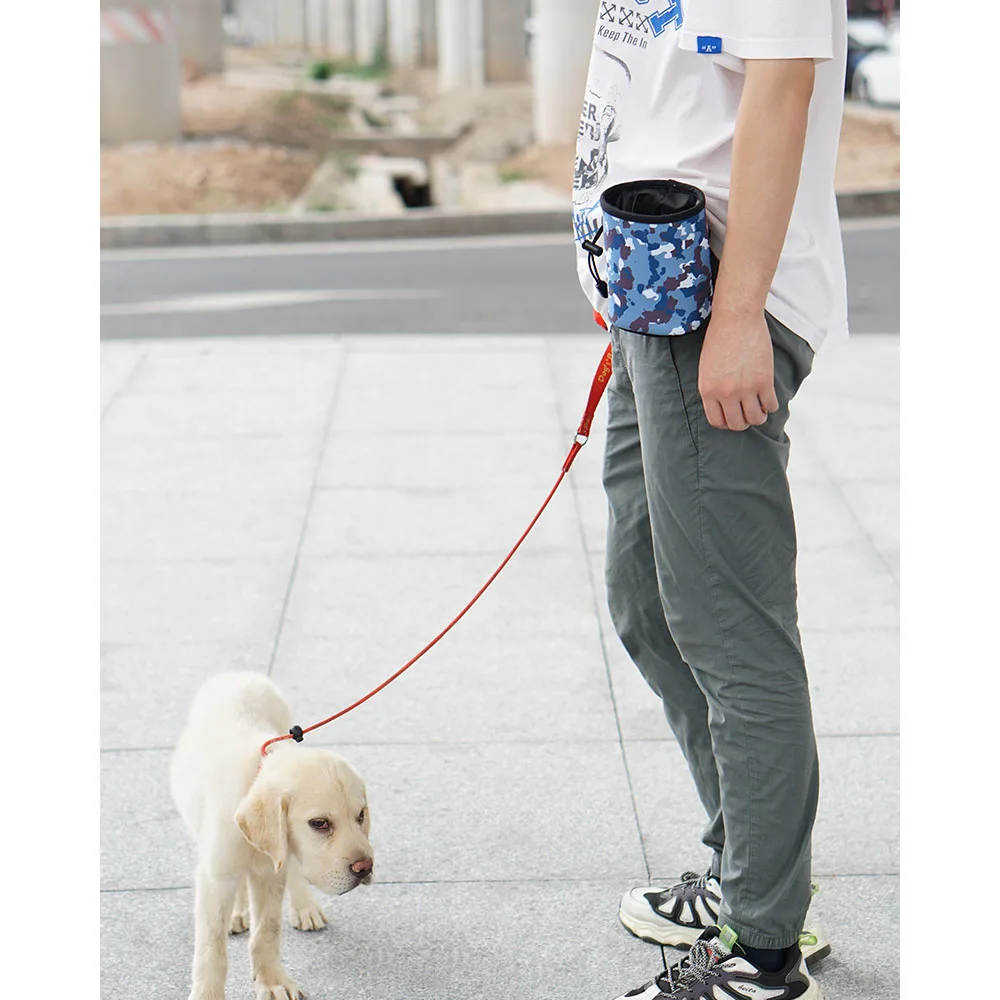 Pet Dog Obedience Training Treat Bag Puppy Feed Pouch with Large Capacity 450ml