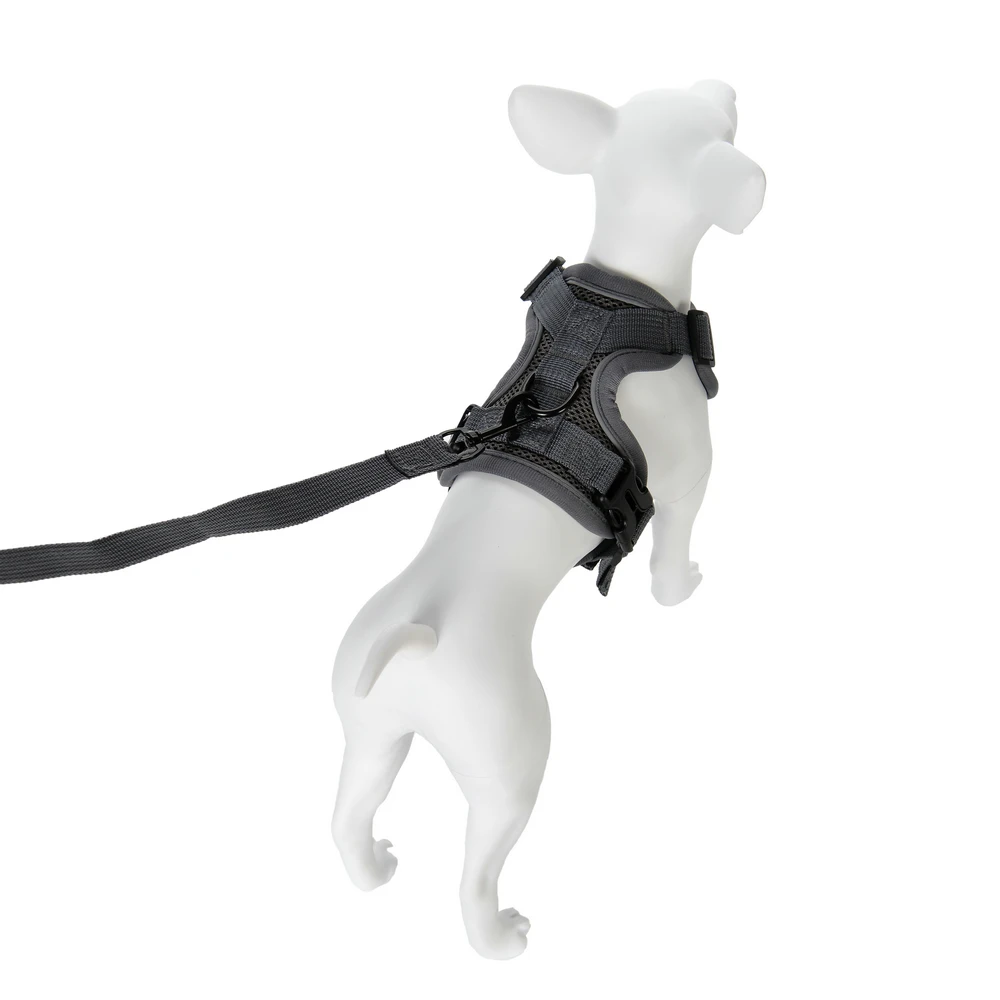 Pet Dog Leash For Small Medium Dogs Cats Hiking Reflective Puppy Adjustable Solid Harness Vest Set Chihuahua Bulldog Supplies
