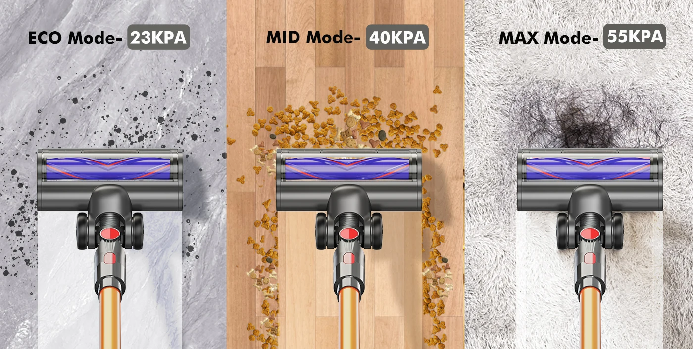 Armo V22 55kPa 600W Power Handheld Vacuum Cleaner 6 in 1 Cordless Vacuum Cleaner Smart Home Dust Cup Removable Battery
