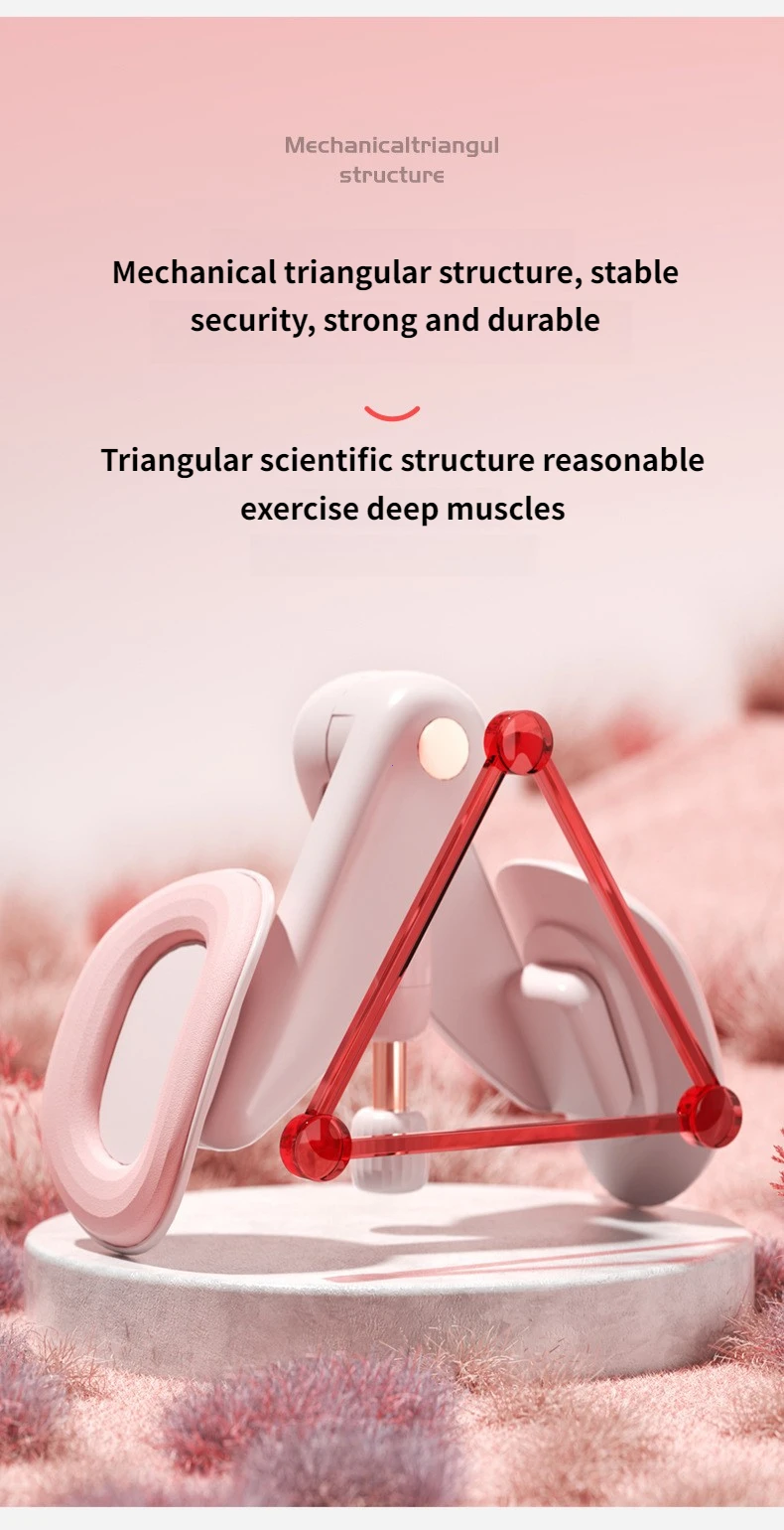Hydraulic Leg Muscle Trainer, Pelvic Floor Muscle Exercise Device Multifunctional Leg Clip Fitness Equipment