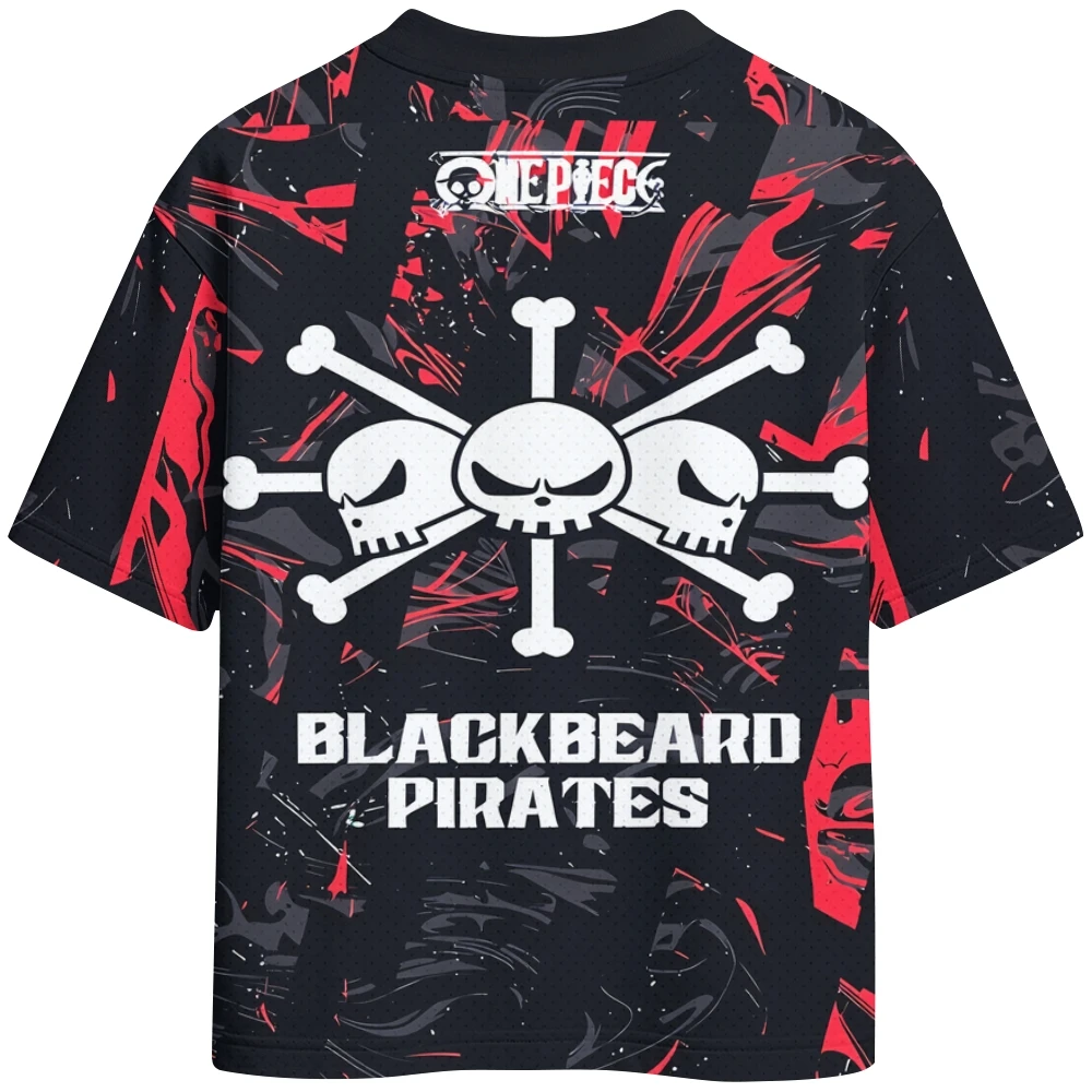 One Piece Luffy Zoro Japanese Anime Football Sports Jersey Kids Cosplay Loose T-Shirt Adult Breathable Quick-Drying Sports Top