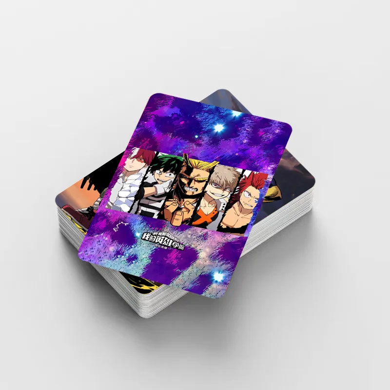 NEW 92 PCS Anime My hero Academy Lomo Card Double-sided Hd Color Printing Picture Collection Card Gifts