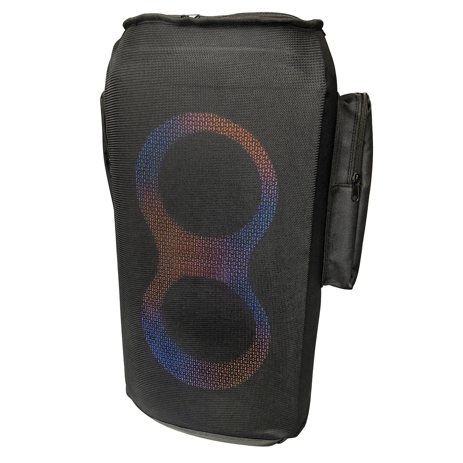 Portable Travel Dust Cover Fits for JBL PARTYBOX 110/120 Protective Carrying Cover with Microphone & Accessories Pocket