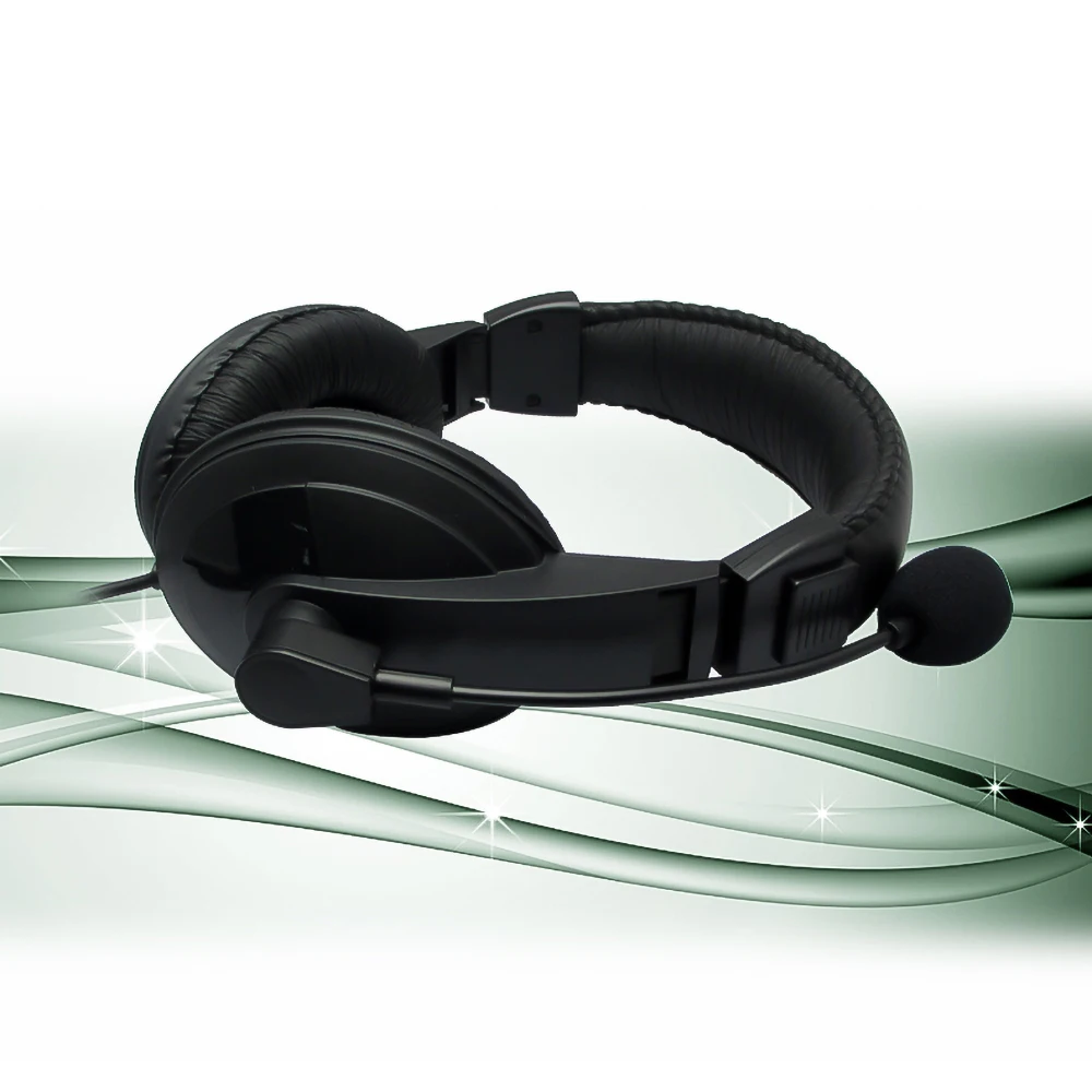 KEBIDUMEI Wired Over Ear Headsets with Microphone Dual 3.5mm Jack Gaming Headphones for Computer Office Online Class Voice Chat